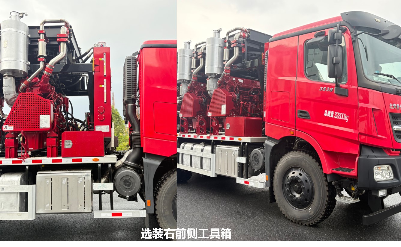 三一牌SYN5331TYL壓裂車(chē)公告圖片