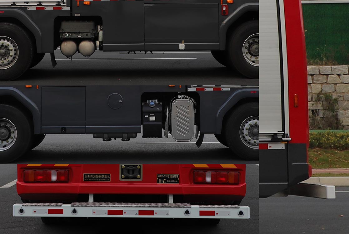 中卓時代牌ZXF5380GXFSG180/ST6水罐消防車公告圖片