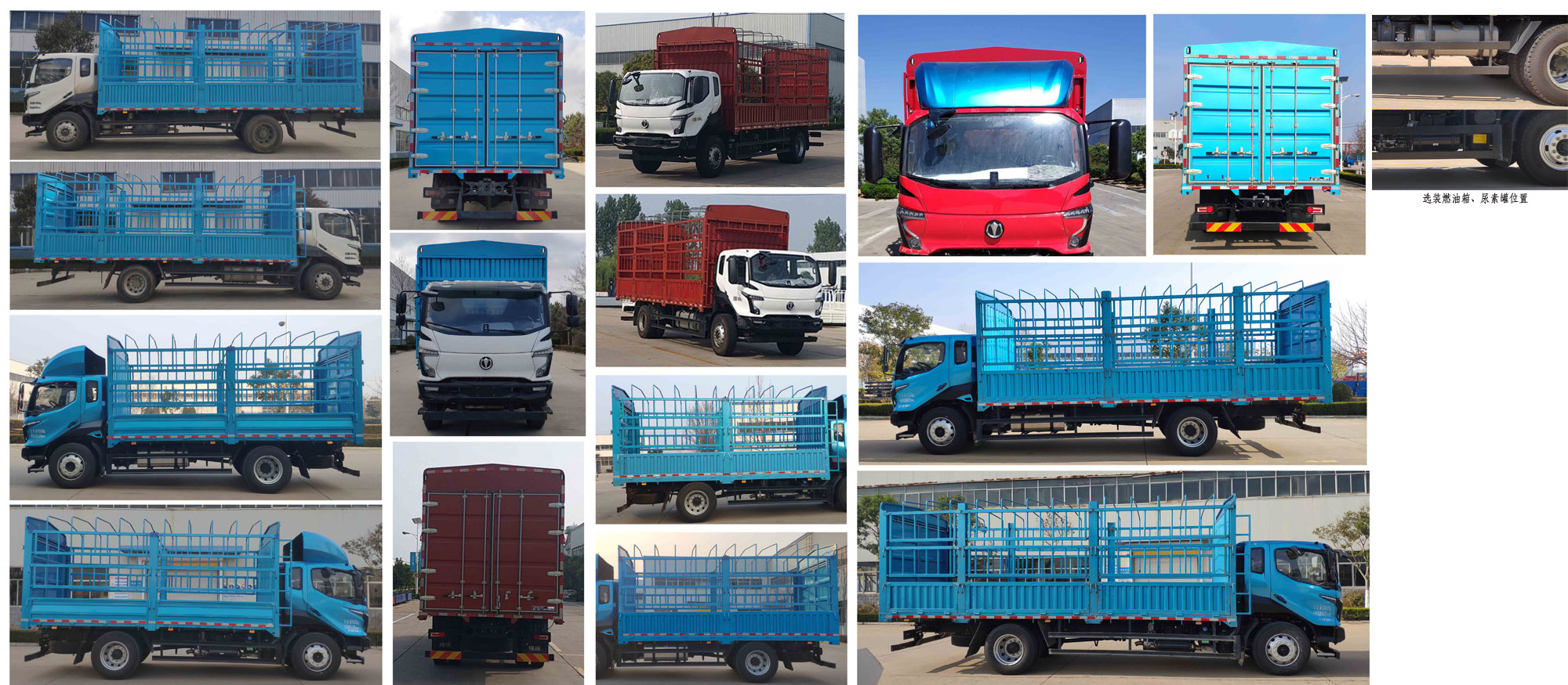 飛碟牌FD5181CCYP78K6-1倉柵式運輸車公告圖片