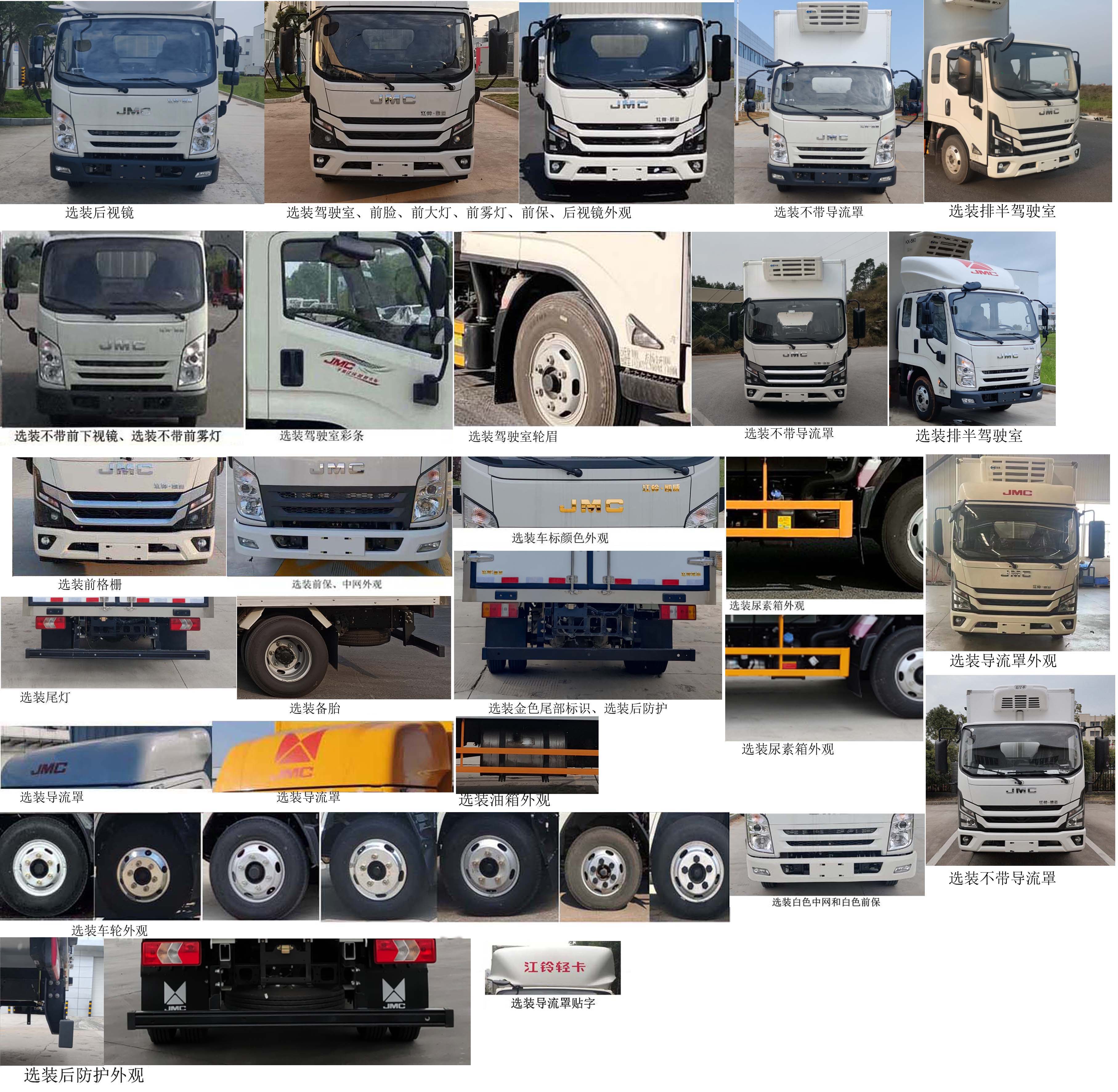 江鈴牌JX5044XLCTGA26冷藏車公告圖片