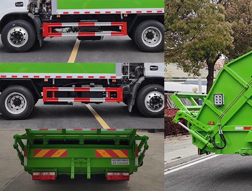 龍星匯牌HLV5140ZYSE6壓縮式垃圾車公告圖片