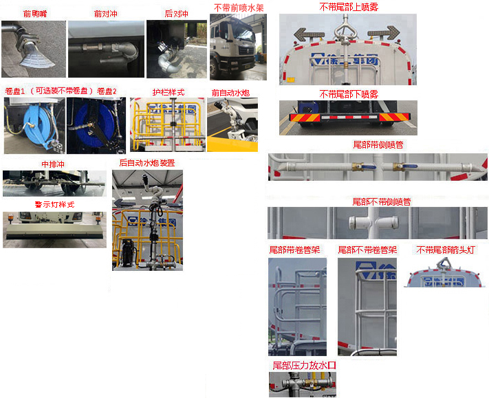 徐工牌XGH5180GQXZBEV純電動清洗車公告圖片
