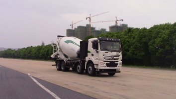 纯电动混凝土搅拌运输车