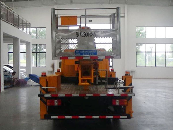 程力威牌CLW5040JGKCDP高空作業(yè)車公告圖片