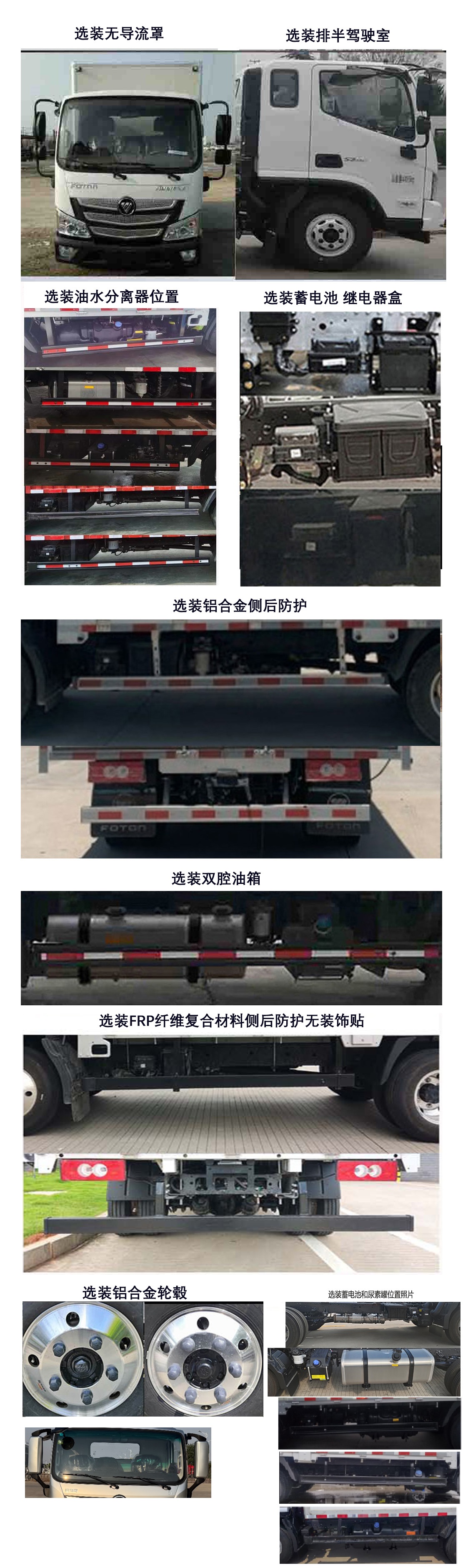 福田牌BJ5048XYK-FM3翼開啟廂式車公告圖片