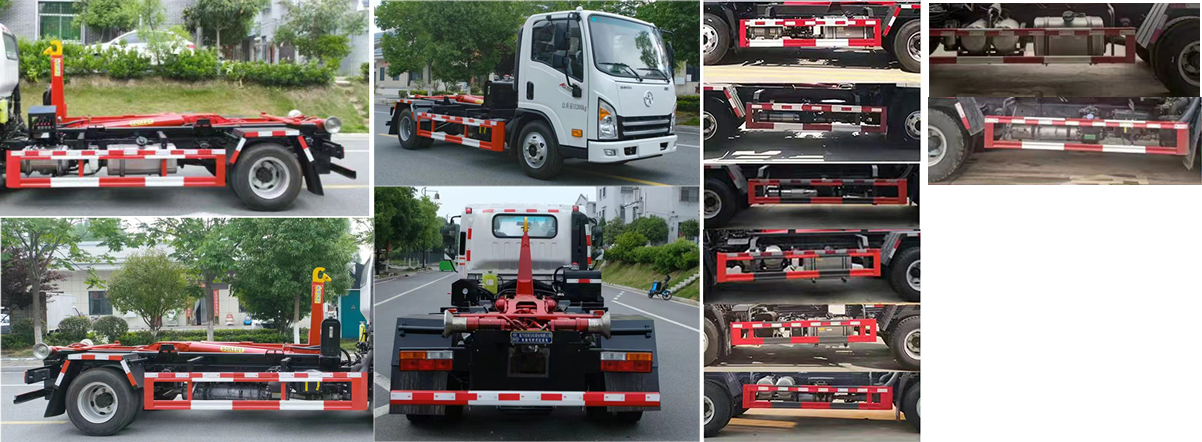 程力威牌CLW5110ZXXASK車廂可卸式垃圾車公告圖片