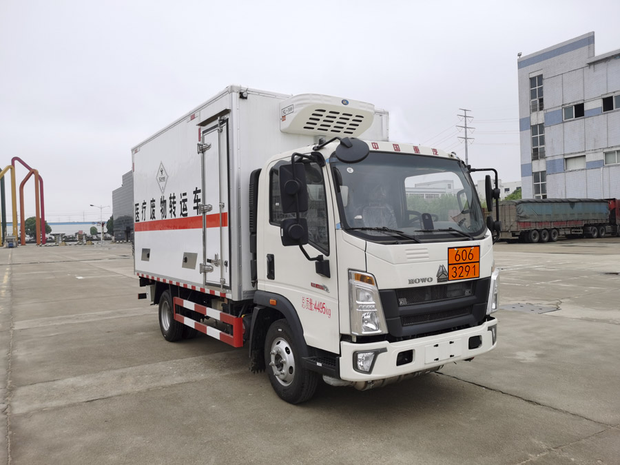 大力牌DLQ5043XYYZZ6醫(yī)療廢物轉運車