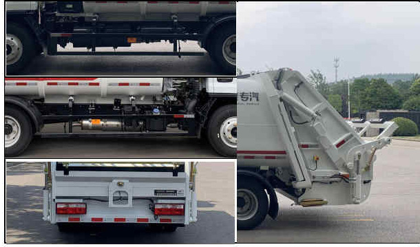 玉柴專汽牌NZ5075ZYS壓縮式垃圾車公告圖片