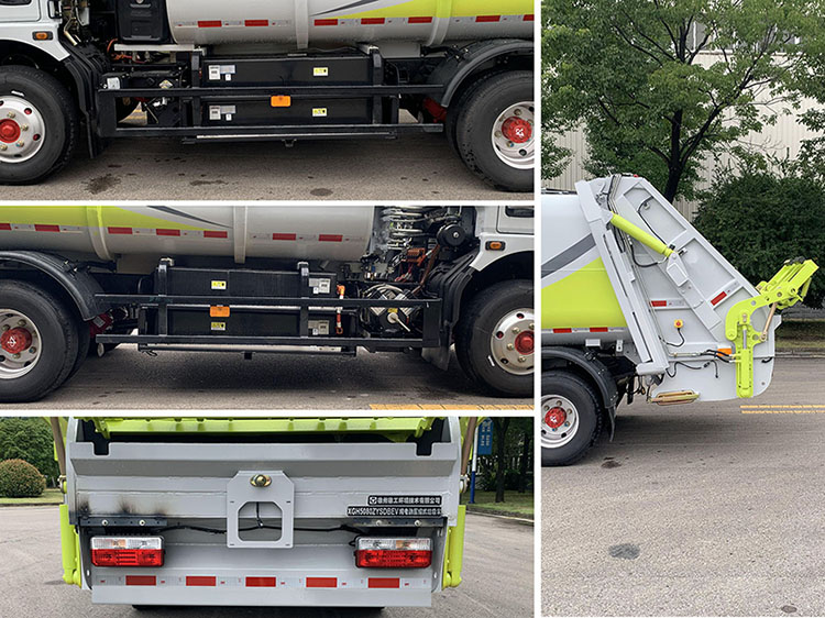 徐工牌XGH5080ZYSDBEV純電動壓縮式垃圾車公告圖片