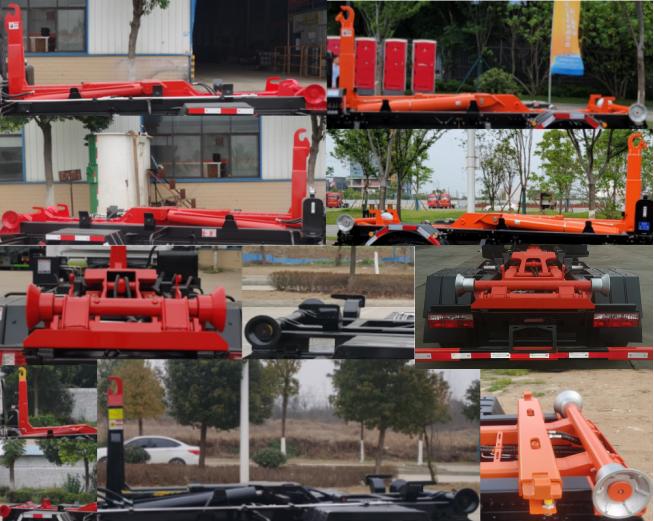 炎帝牌SZD5110ZXXFD6車廂可卸式垃圾車公告圖片