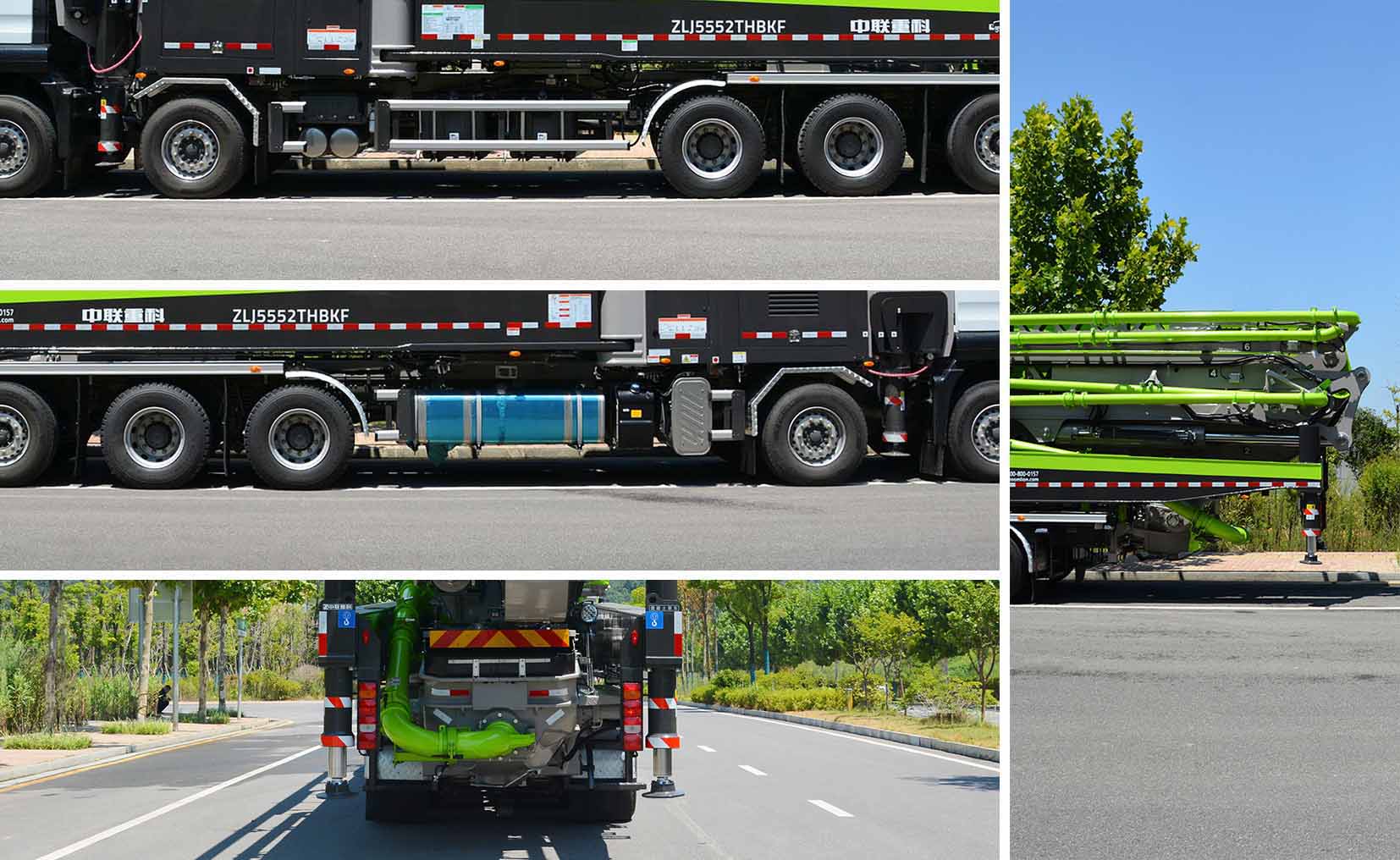 中聯(lián)牌ZLJ5552THBKF混凝土泵車公告圖片