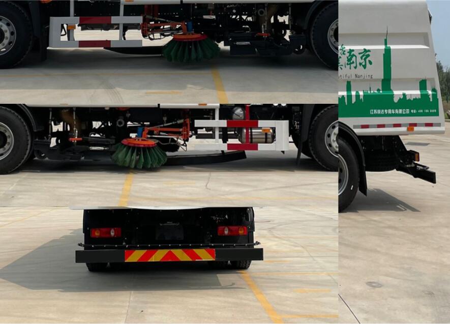 悅達牌YD5181TXSEQBEV純電動洗掃車公告圖片