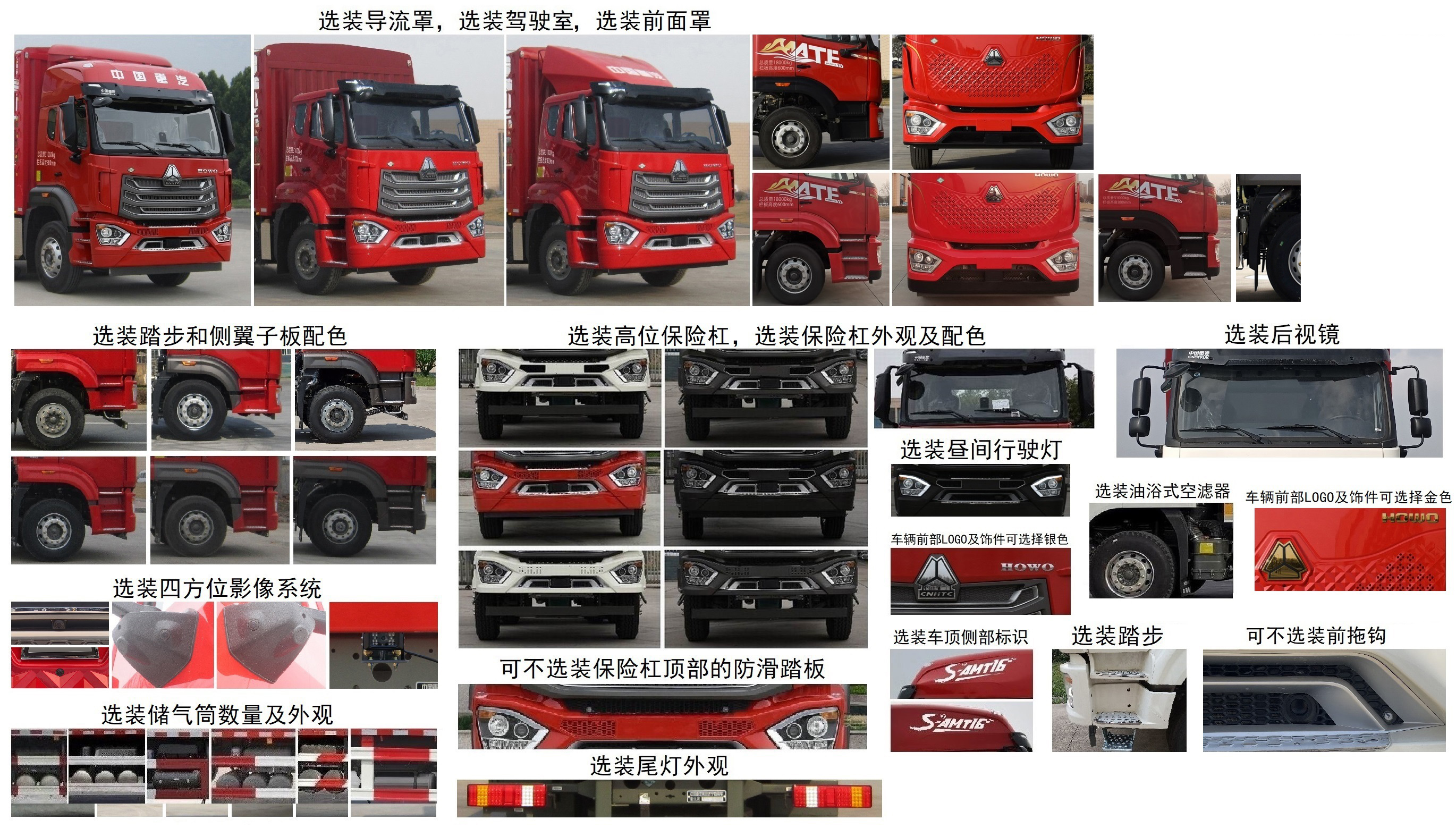 豪沃牌ZZ5187CCYN511JF1C倉柵式運(yùn)輸車公告圖片