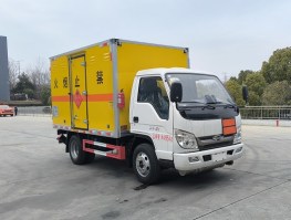程力牌CL5042XRQ6BXW易燃气体厢式运输车