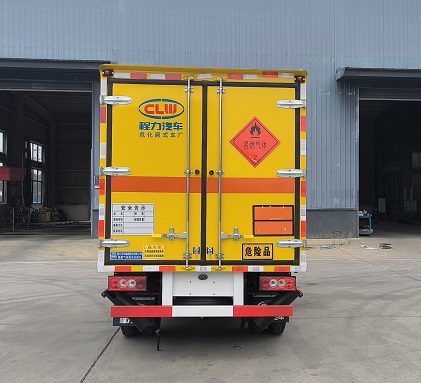 程力牌CL5042XRQ6BXW易燃?xì)怏w廂式運(yùn)輸車公告圖片