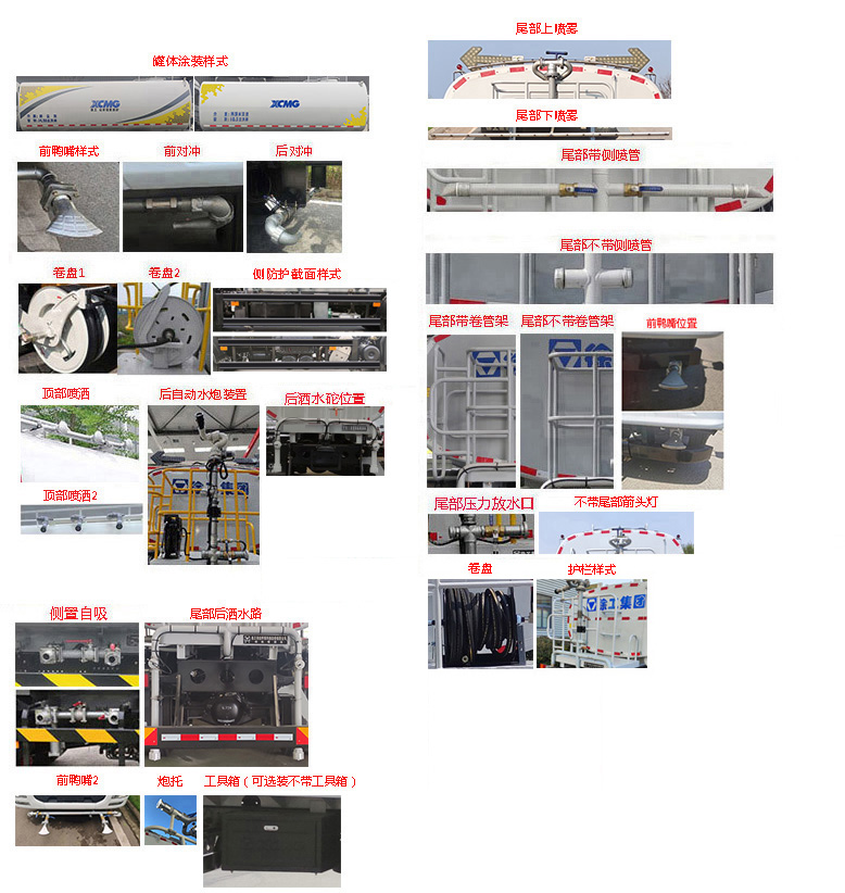 徐工牌DXA5251TSDD6防役消毒灑水車公告圖片