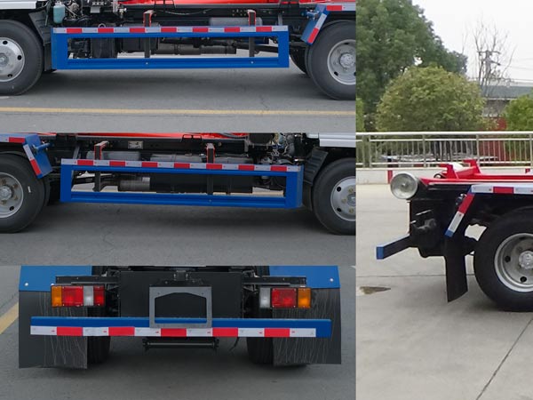 程力威牌CLW5073ZXXBSK車廂可卸式垃圾車公告圖片