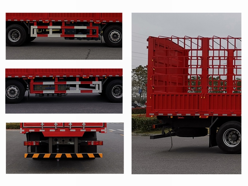 豪沃牌ZZ5257CCYN56CJF1L倉柵式運(yùn)輸車公告圖片