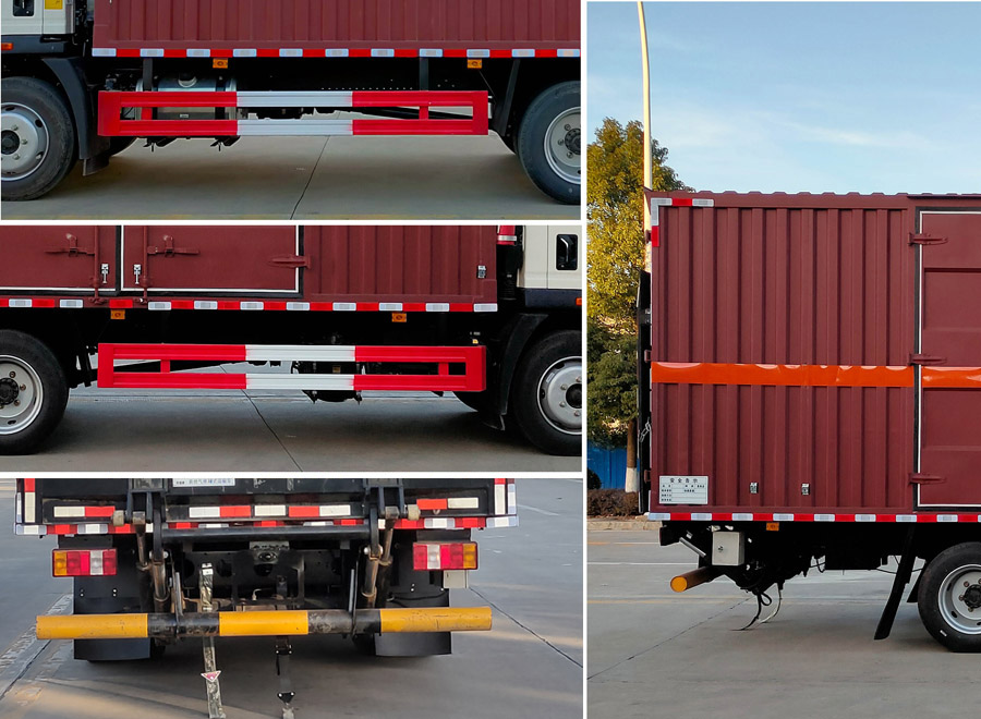 百捷牌QYY5120XRQZZ6易燃氣體廂式運輸車公告圖片