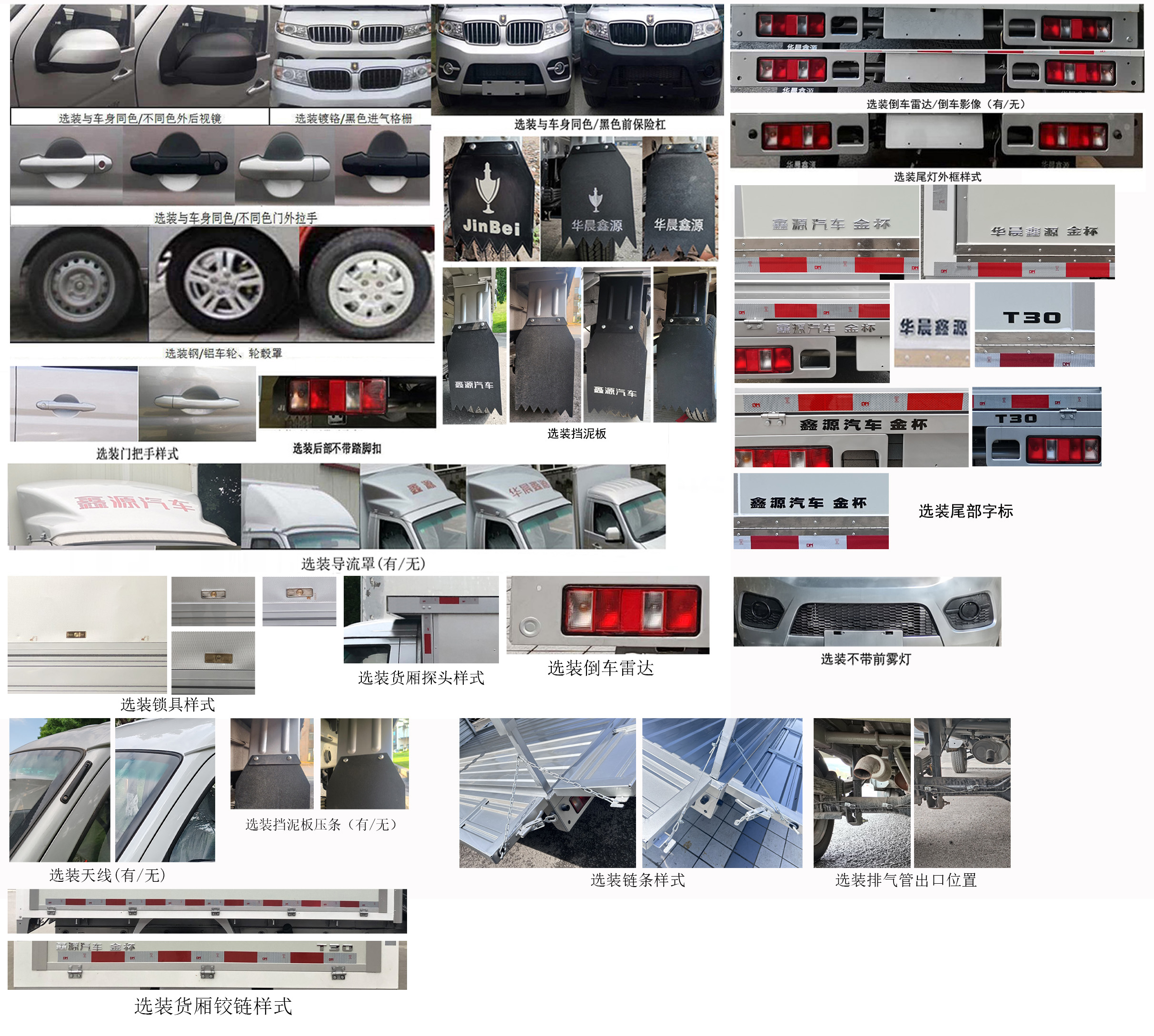 金杯牌JKC5022XYKD6L3翼開啟廂式車公告圖片