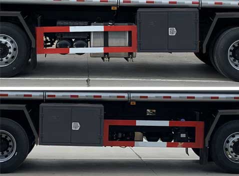 楚飛牌CLQ5320GRY6D易燃液體罐式運輸車公告圖片