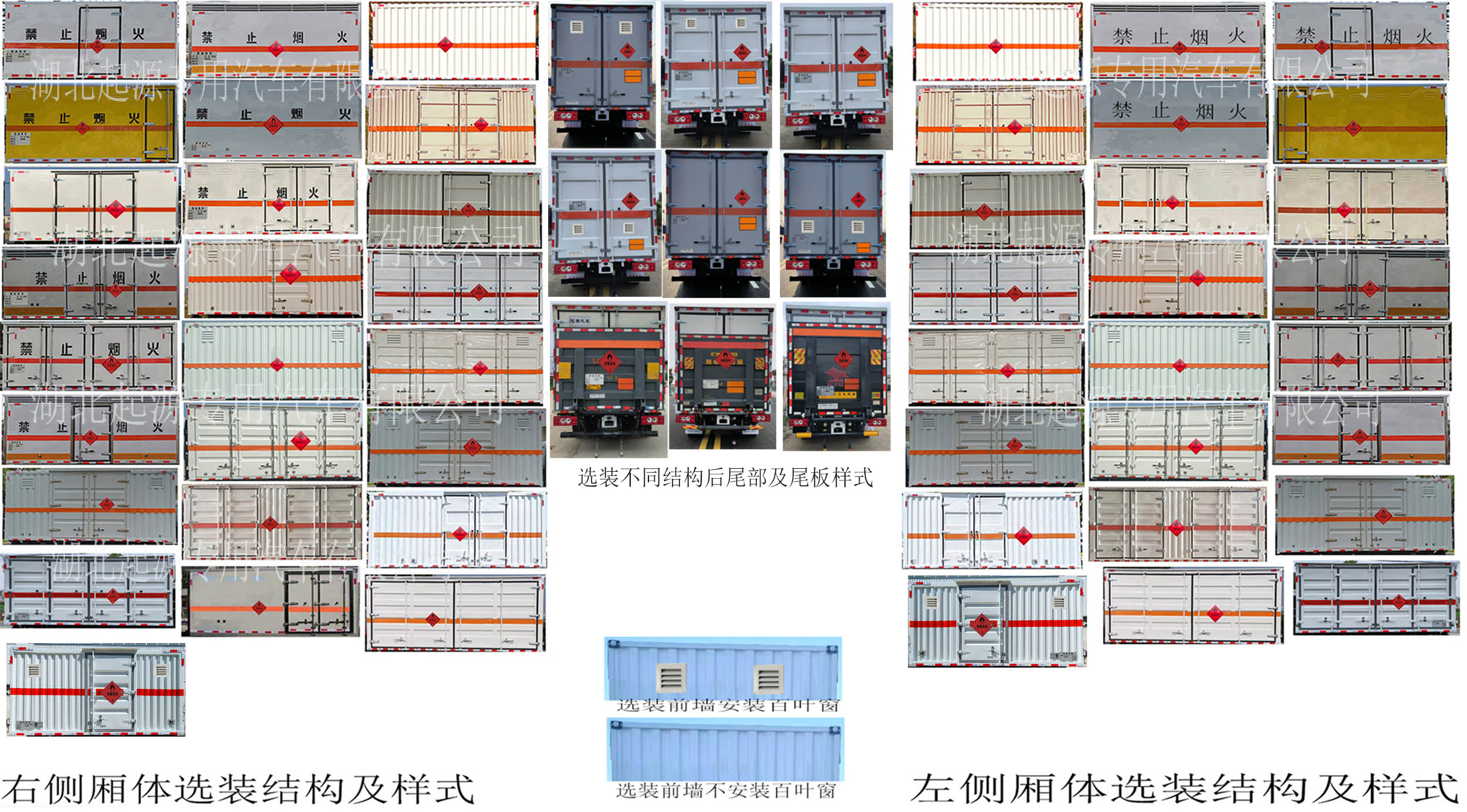 百捷牌QYY5044XRYBJ6易燃液體廂式運(yùn)輸車公告圖片