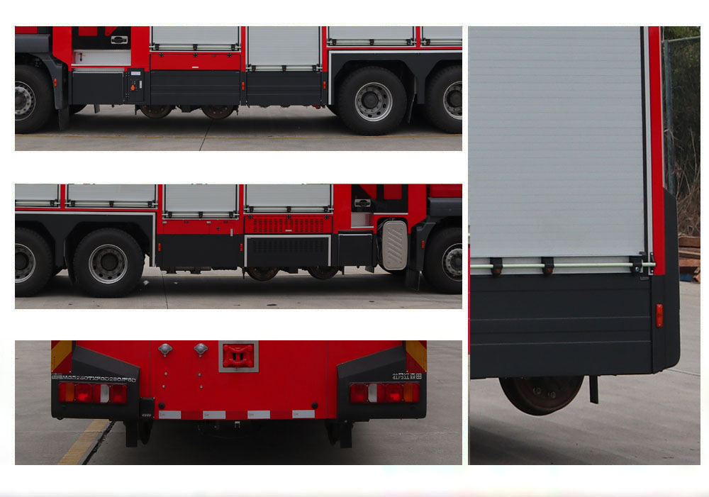 振翔牌MG5280TXFGD280/F6D軌道消防車公告圖片