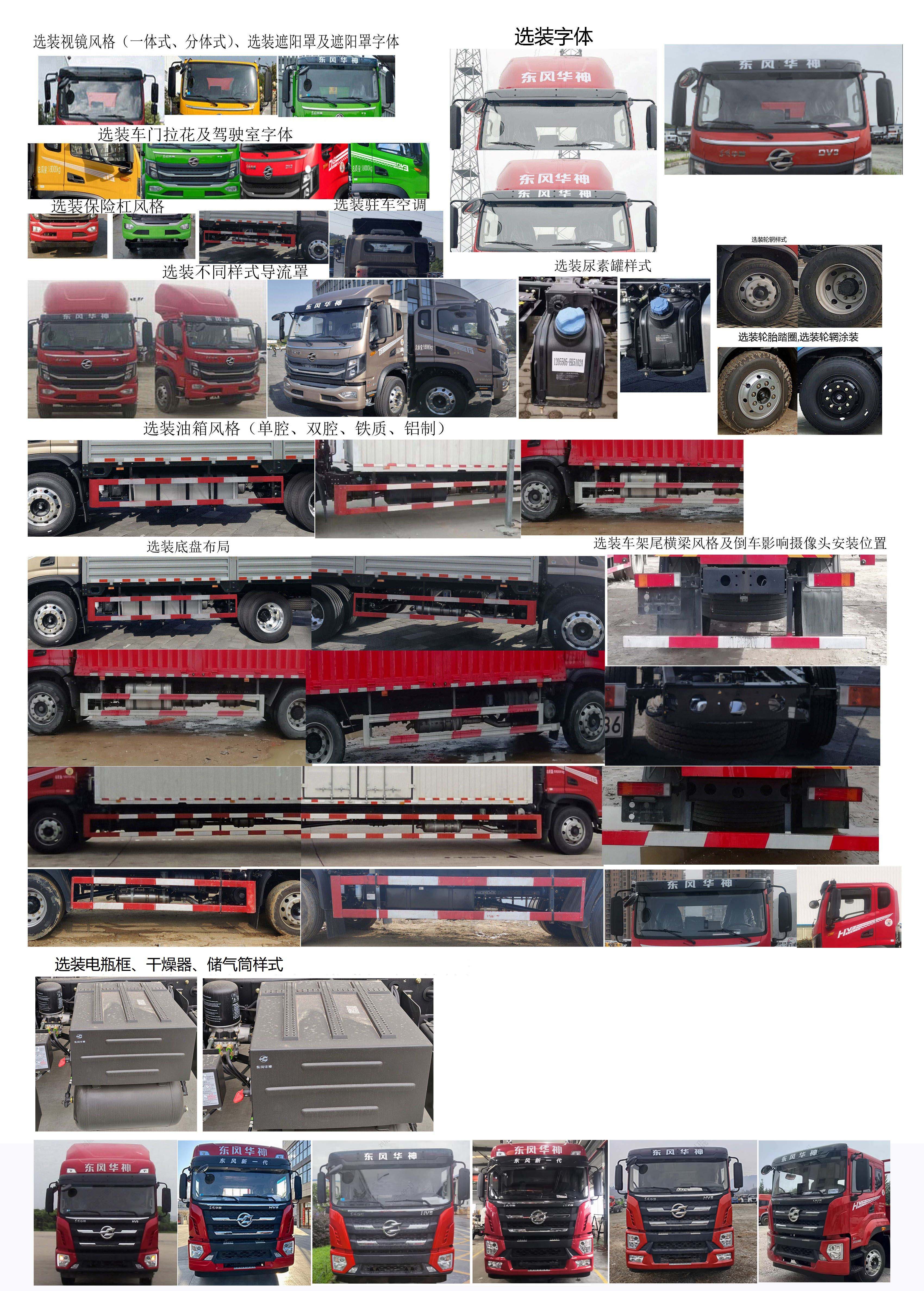 華神牌DFD5183XXYL6D11廂式運(yùn)輸車公告圖片