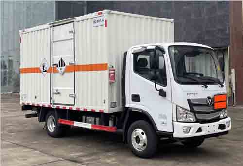 百捷牌QYY5044XZWBJ6雜項危險物品廂式運輸車