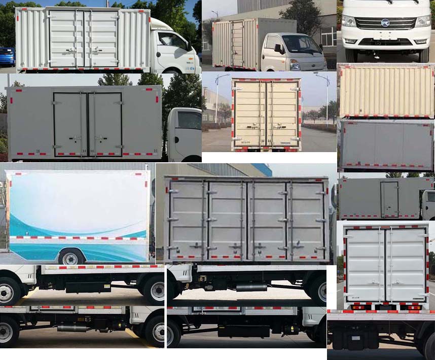 凱馬牌KMC5038XXYQA318D6B廂式運(yùn)輸車公告圖片