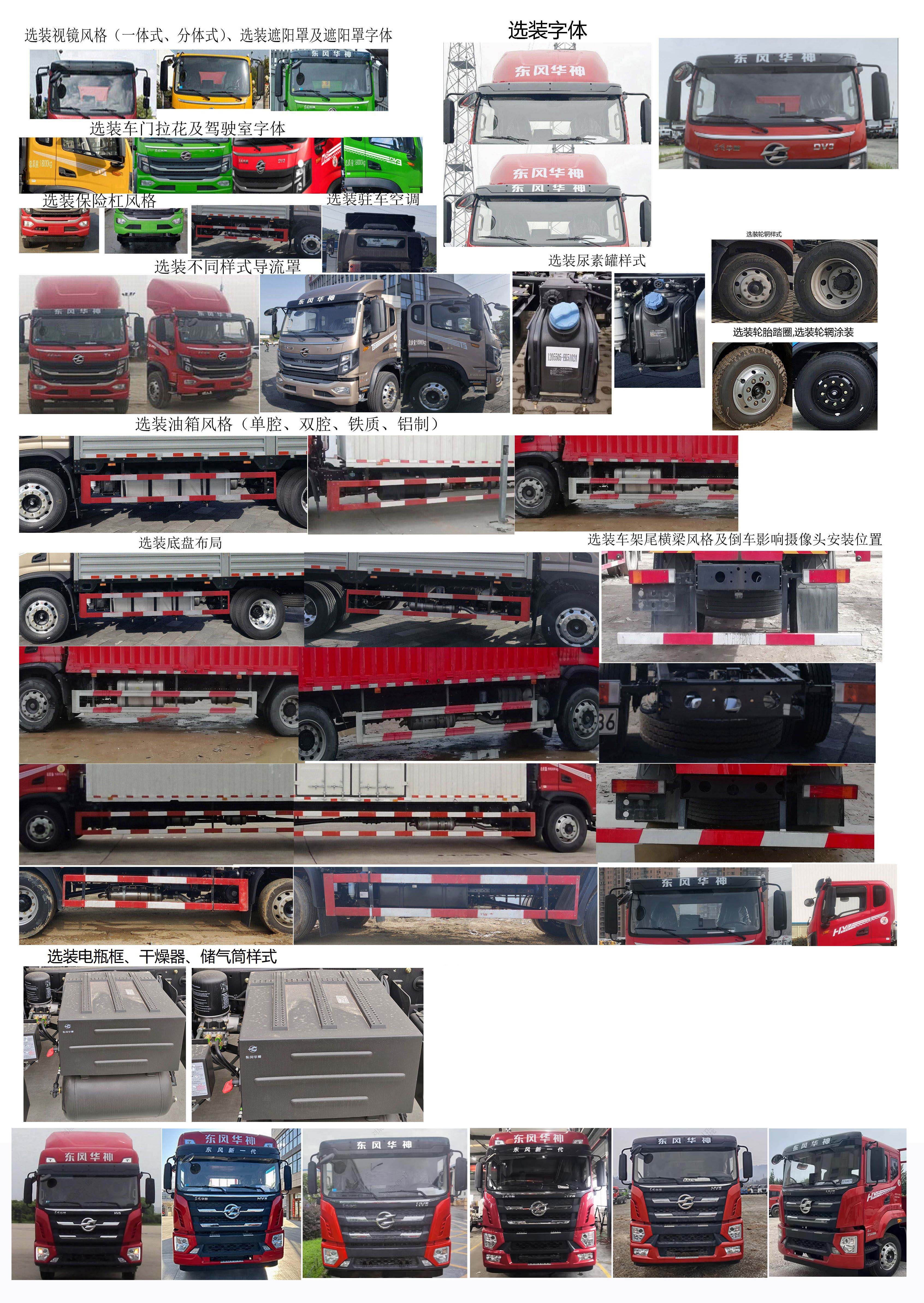 華神牌DFD5183CCYL6D11倉(cāng)柵式運(yùn)輸車公告圖片