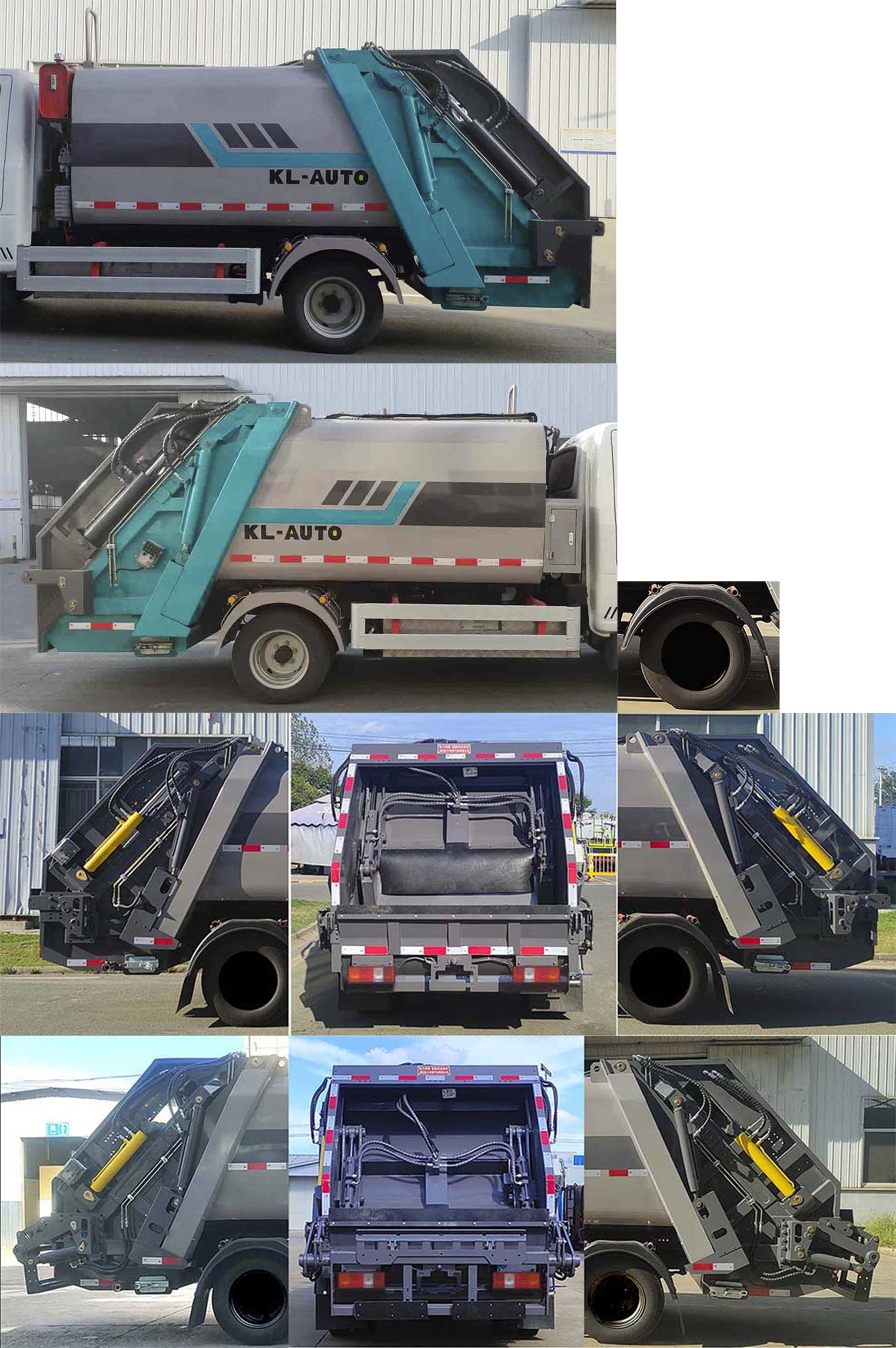 凱力風牌KLF5041ZYSBEV純電動壓縮式垃圾車公告圖片