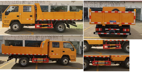 程力威牌CLW5060ZLJ6HX自卸式垃圾車公告圖片