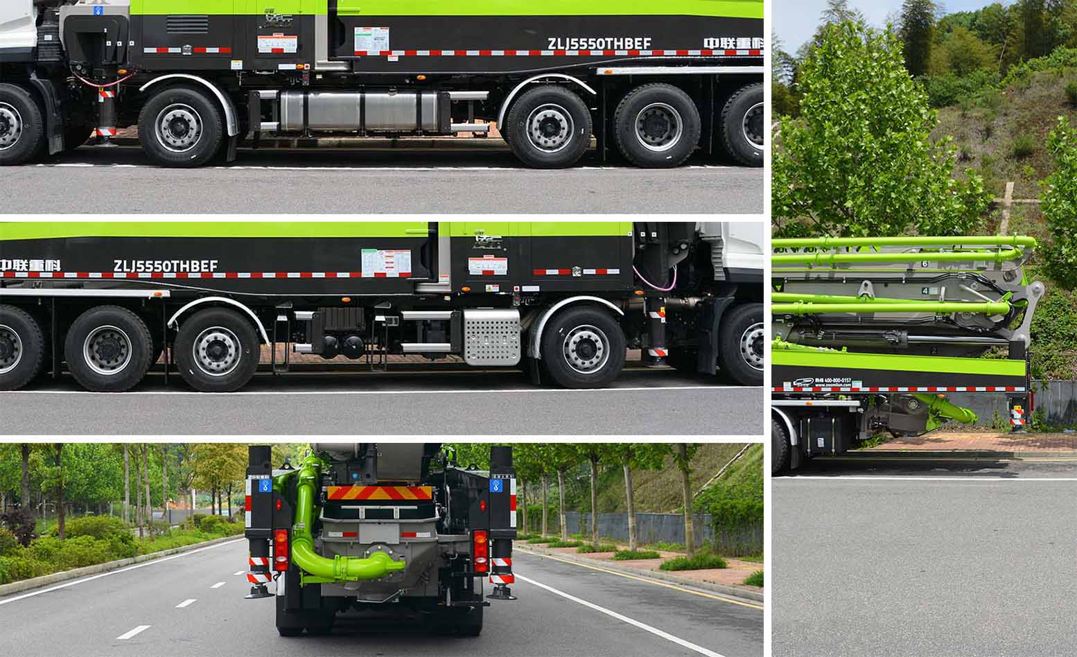 中聯(lián)牌ZLJ5550THBEF混凝土泵車公告圖片