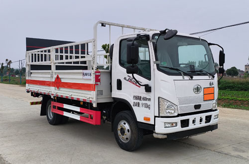 百捷牌QYY5091TQPCA6氣瓶運輸車