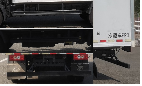 福田牌BJ5045XLC8JBA-AB8冷藏車公告圖片