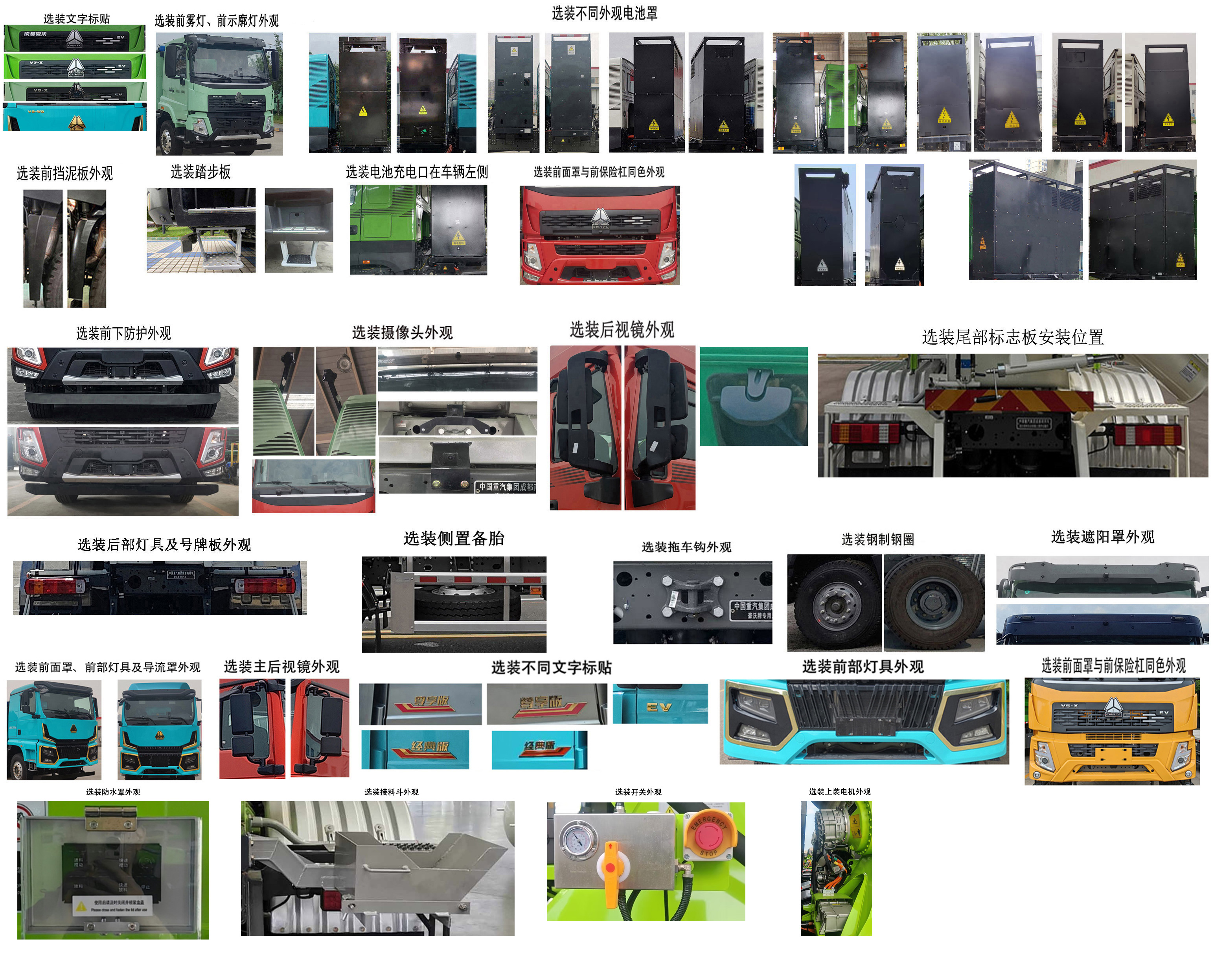 豪沃牌ZZ5313GJBV3061Z11SEV換電式純電動(dòng)混凝土攪拌運(yùn)輸車公告圖片