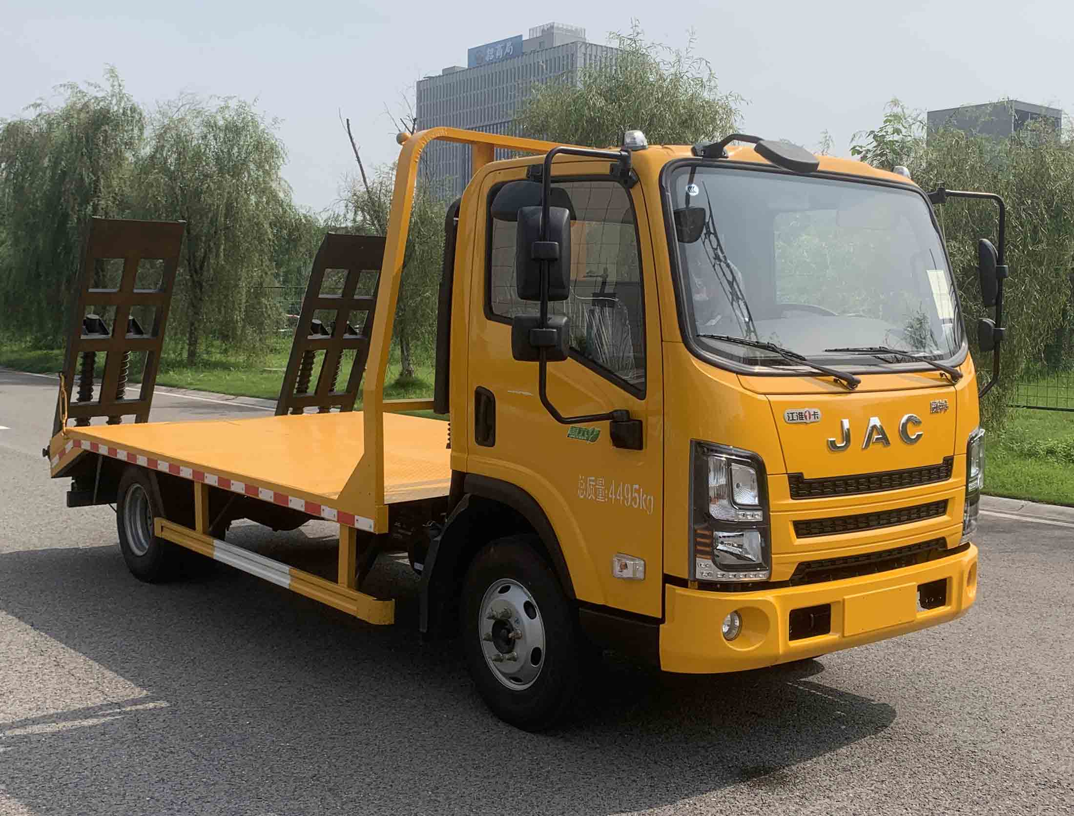 江淮牌HFC5043TPBP31K1C4NS平板運輸車