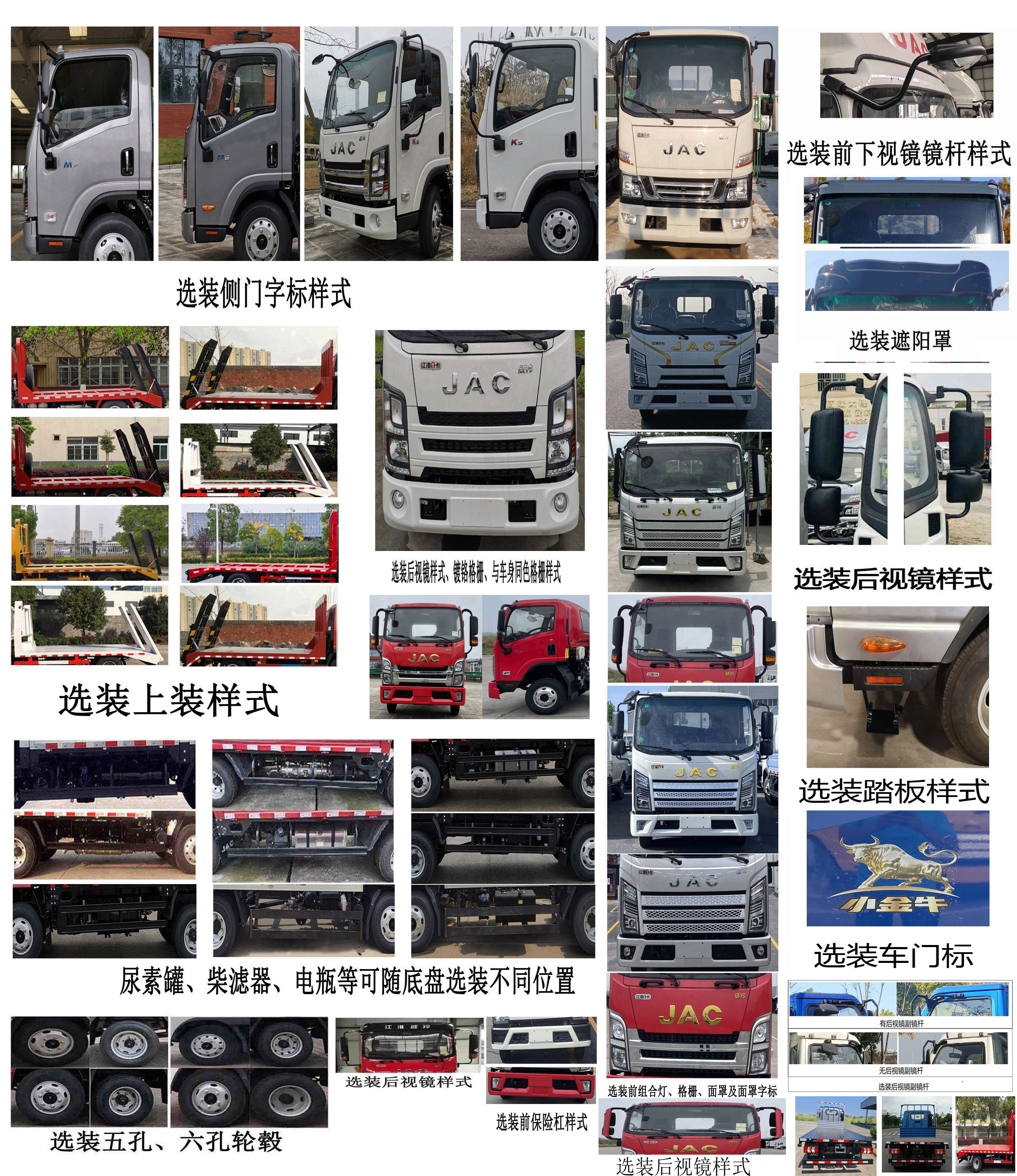 江淮牌HFC5043TPBP31K1C4NS平板運輸車公告圖片