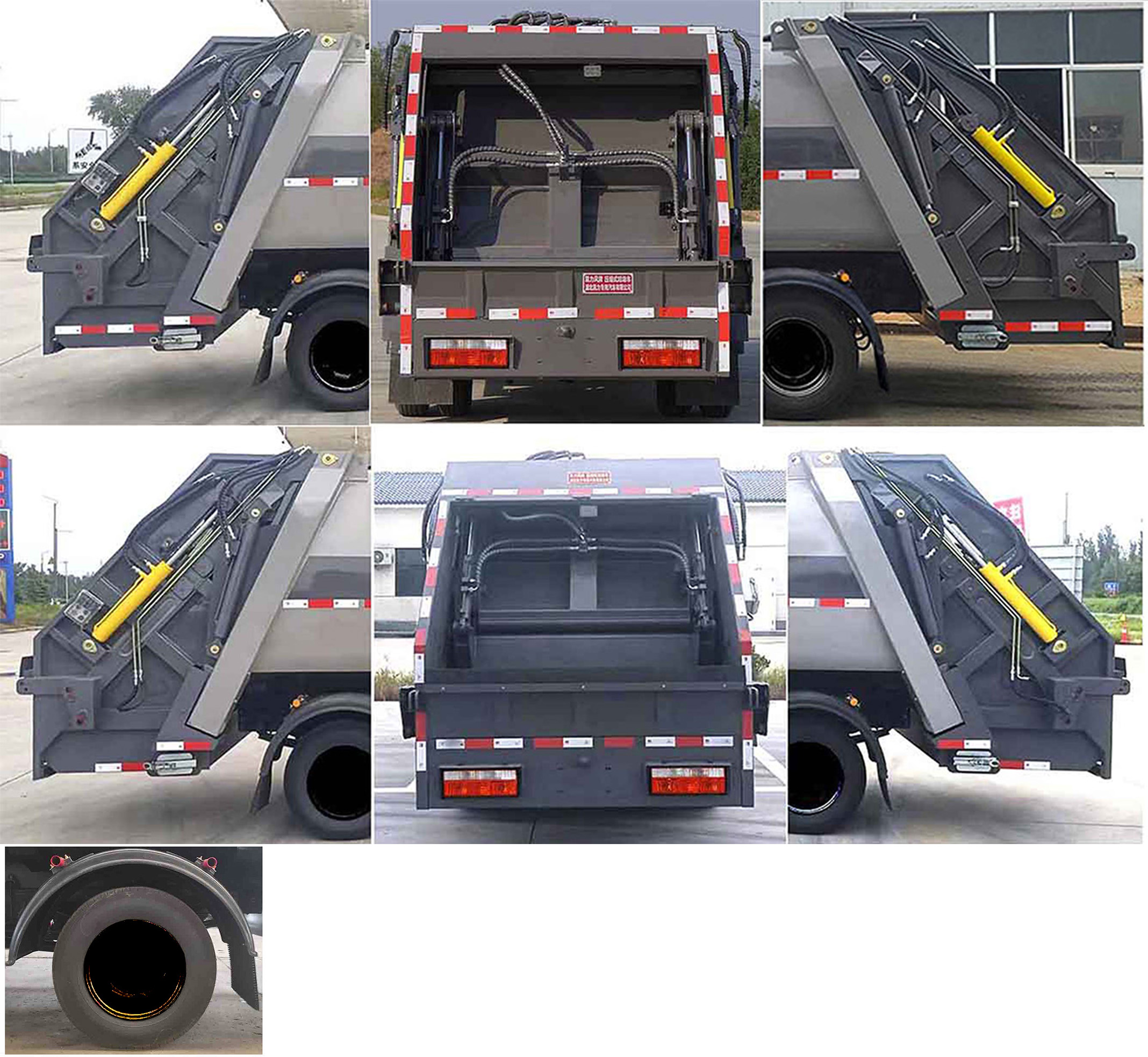 凱力風(fēng)牌KLF5040ZYSE6壓縮式垃圾車公告圖片