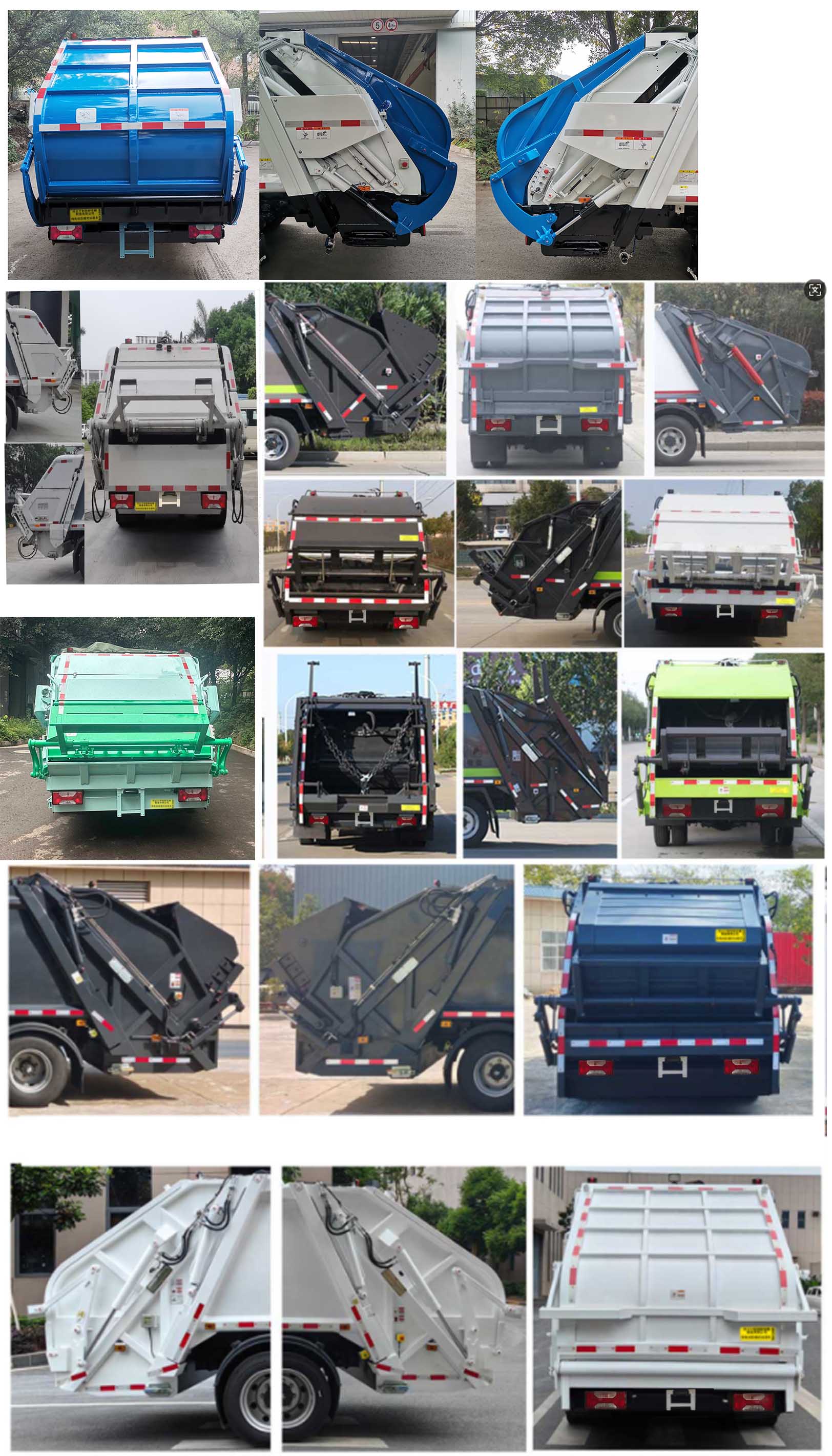 富巖汽車牌HWL5121ZYSEBEV純電動(dòng)壓縮式垃圾車公告圖片