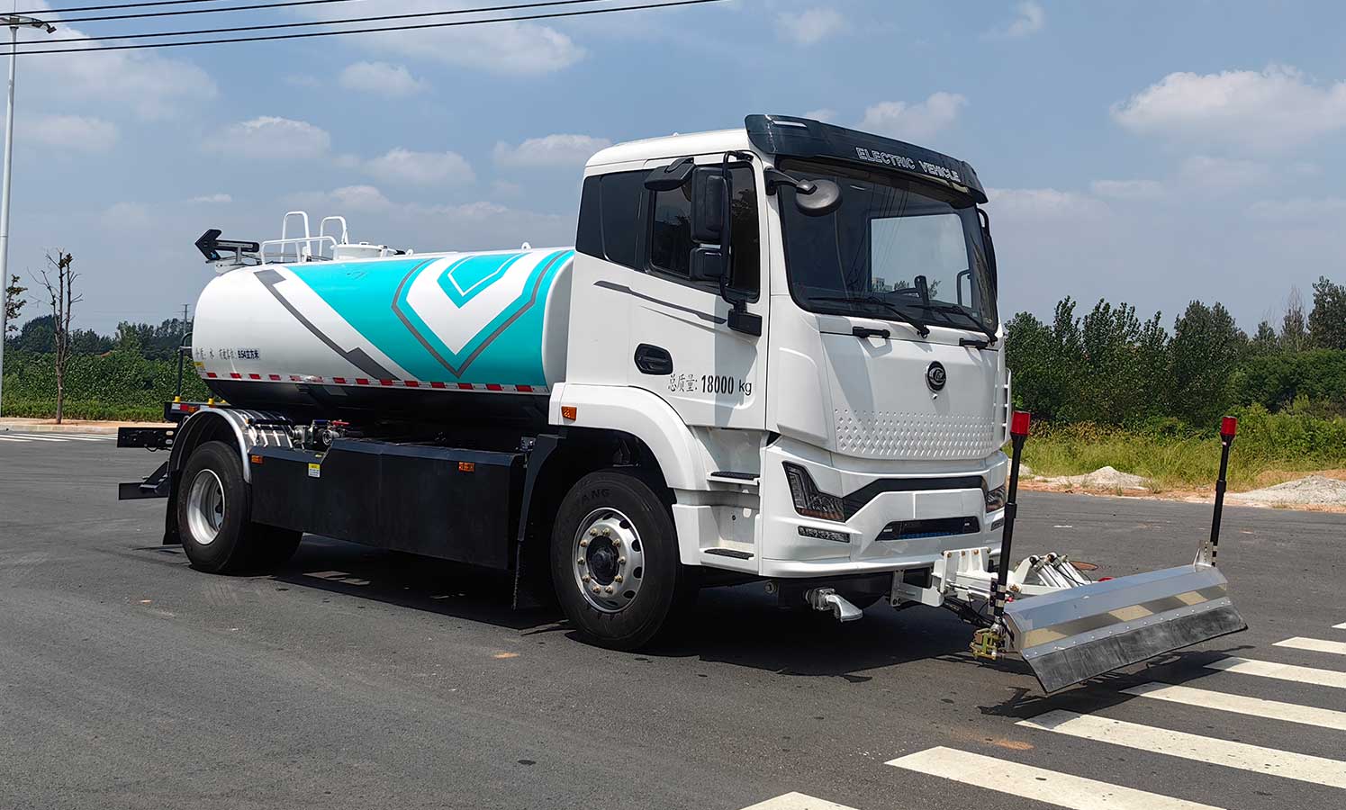 程力牌CL5189GQXBEV純電動清洗車