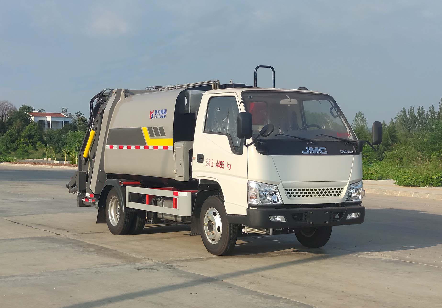 凱力風(fēng)牌KLF5040ZYSJ6壓縮式垃圾車
