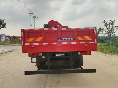 神百重工牌ABC5259JSQLZ6隨車起重運(yùn)輸車公告圖片