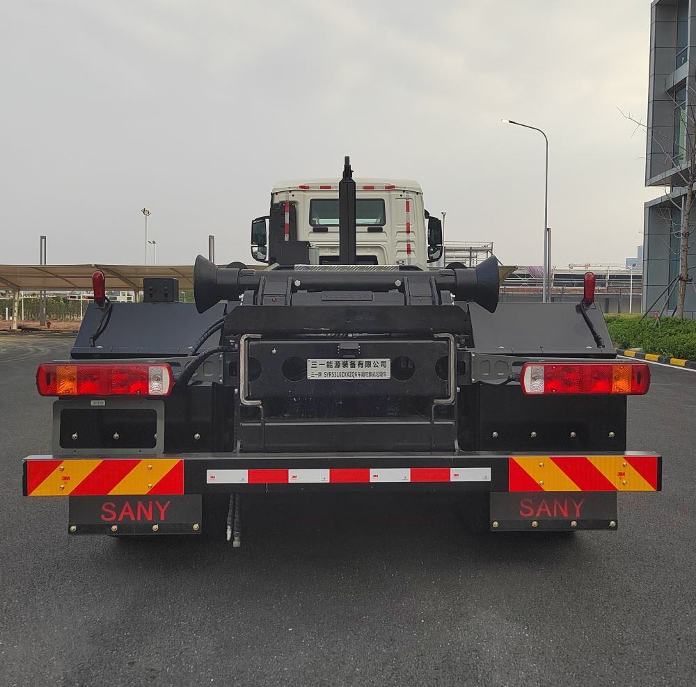 三一牌SYR5310ZXXZQ6車廂可卸式垃圾車公告圖片
