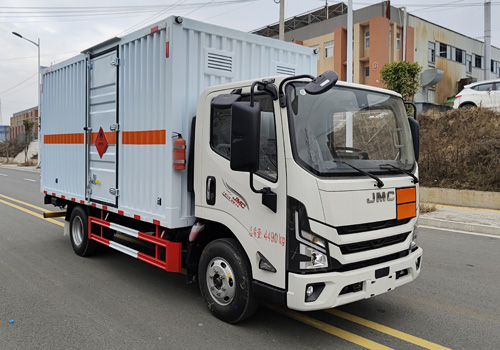 匯力威牌VVV5041XRQJX6易燃?xì)怏w廂式運(yùn)輸車