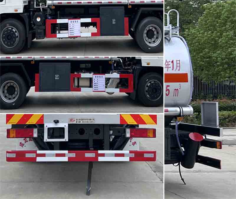 楚飛牌CLQ5189GRY6E易燃液體罐式運輸車公告圖片