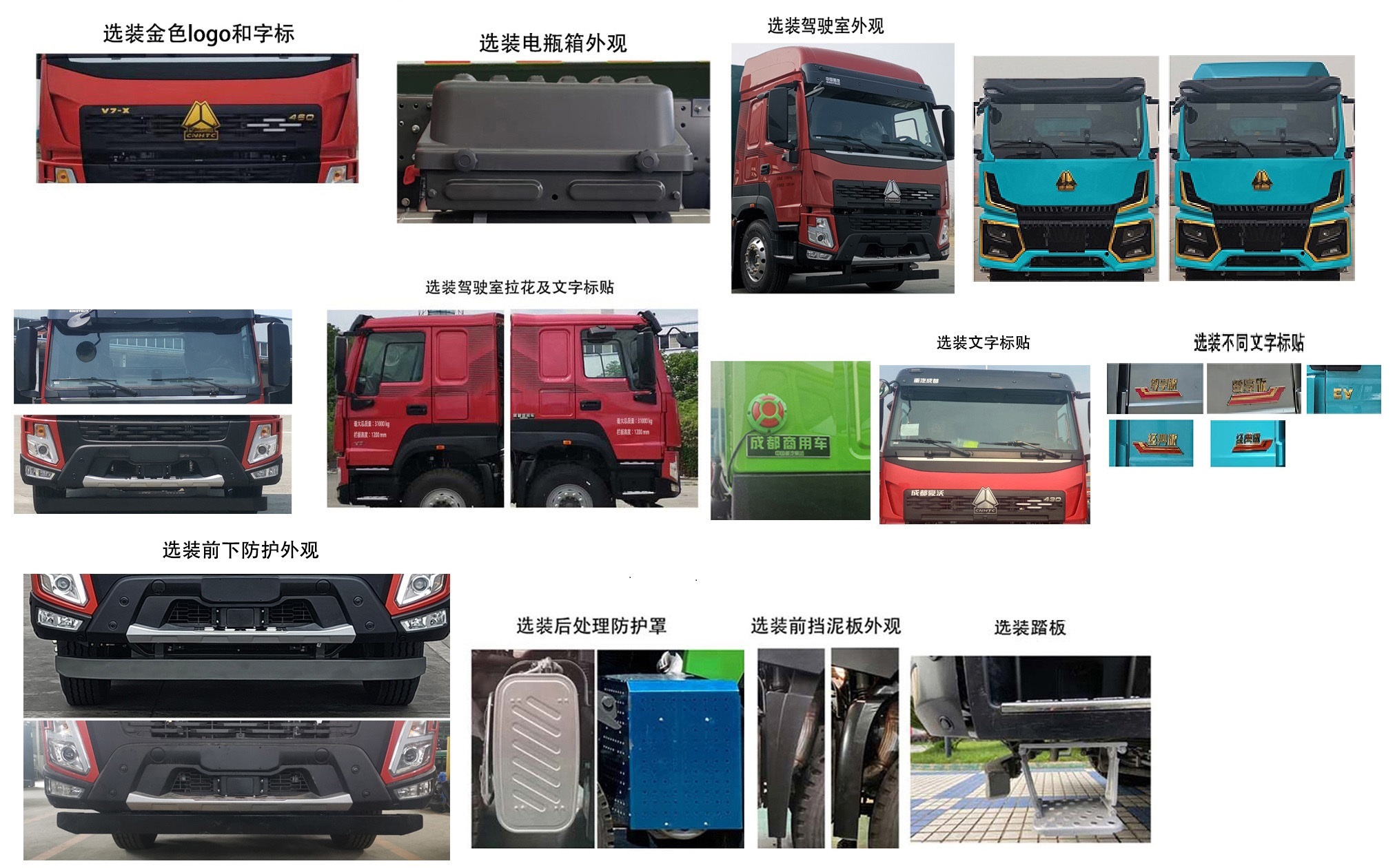 齊星牌QXC5317TSGZ6W壓裂砂罐車公告圖片