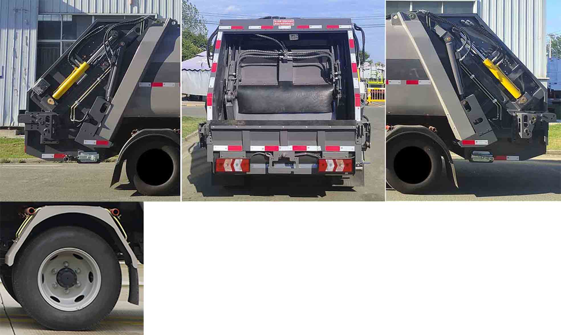 凱力風(fēng)牌KLF5041ZYSH6壓縮式垃圾車公告圖片