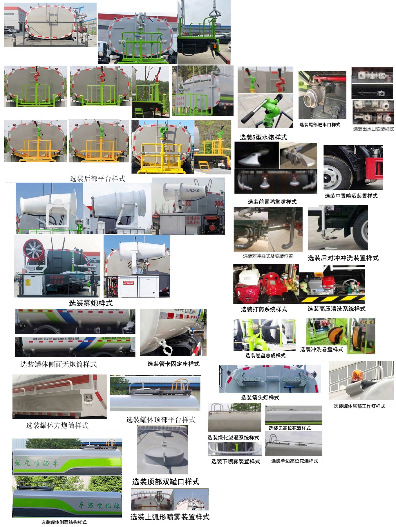 中汽力威牌HLW5251GPSSX6綠化噴灑車公告圖片